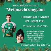 Matchtrikot Spieler mit Mütze
