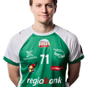 Matchtrikot Spieler mit Mütze